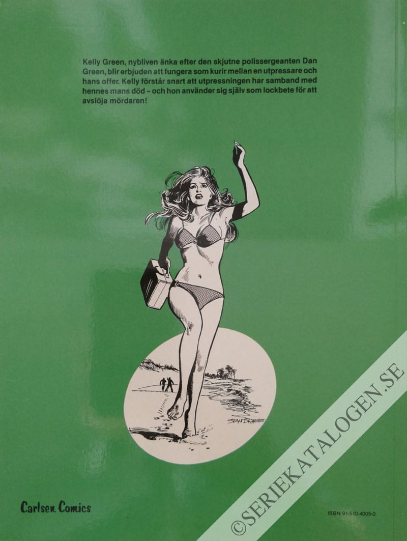 Baksida på Hämndens kurir (1983)