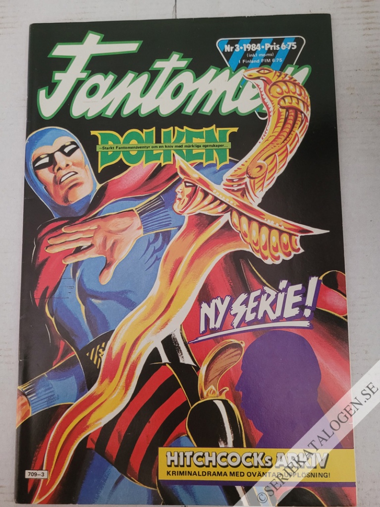 Framsida på Fantomen #3 (1984)