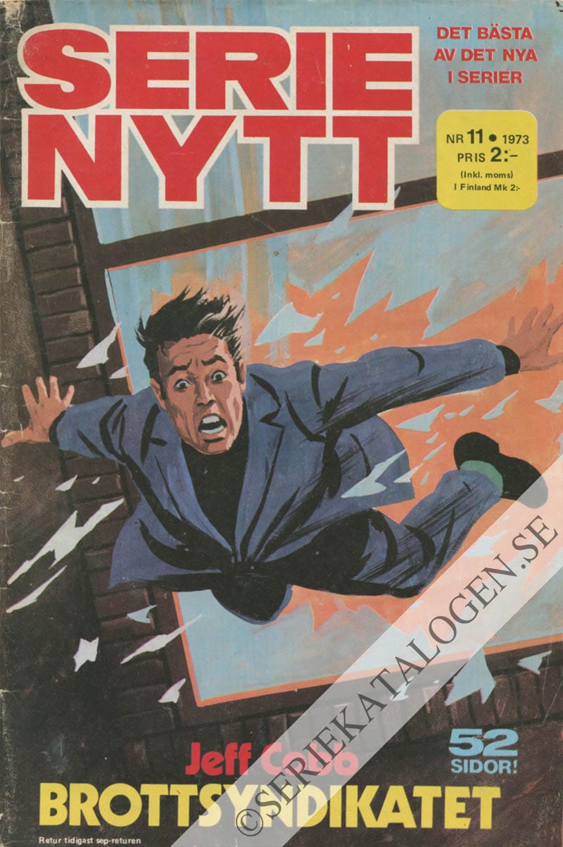 Framsida på Serie-Nytt #11 (1973)