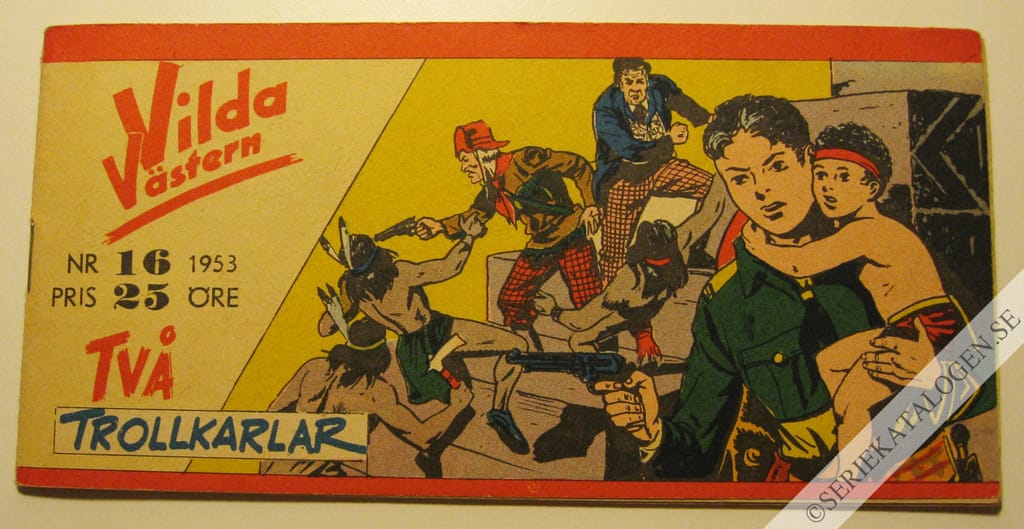 Framsida på Vilda Västern #16 (1953)