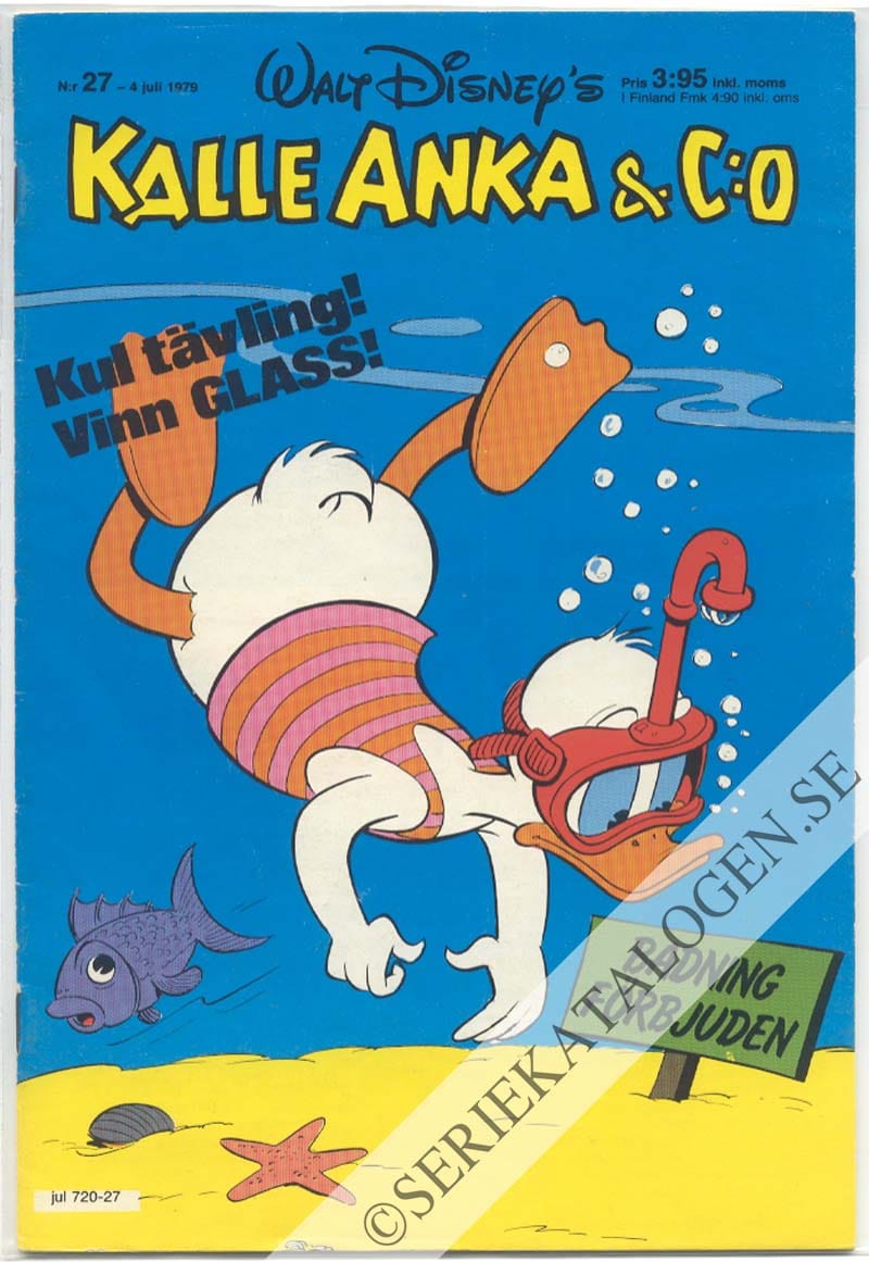 Framsida på Kalle Anka & C:o #27 (1979)