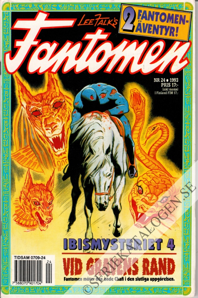 Framsida på Fantomen #24 (1993)