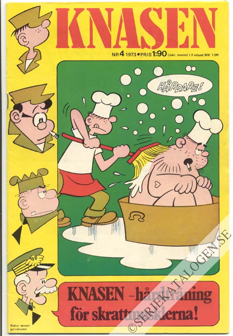 Framsida på Knasen #4 (1973)