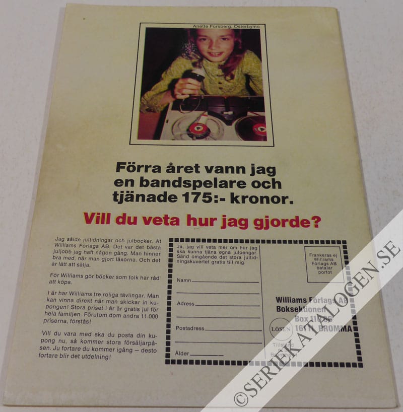 Baksida på Nu kommer Kvicksilvret!! (1969)