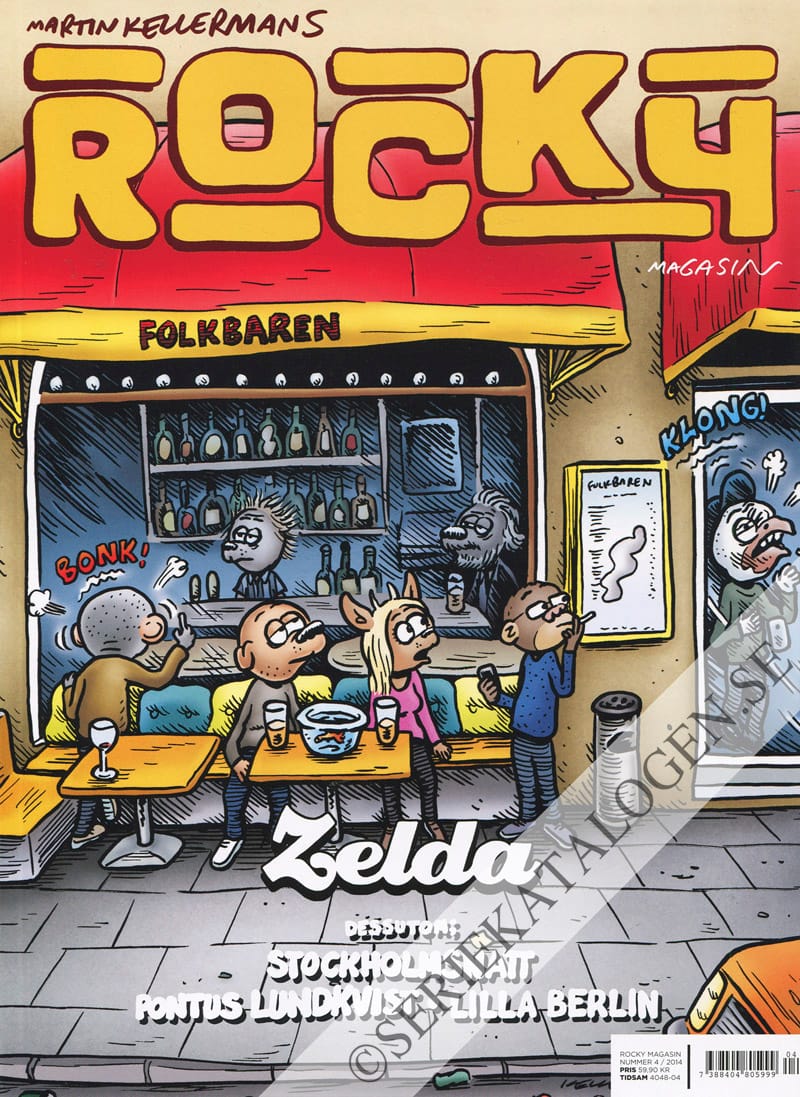 Framsida på Martin Kellermans Rocky #4 (2014)