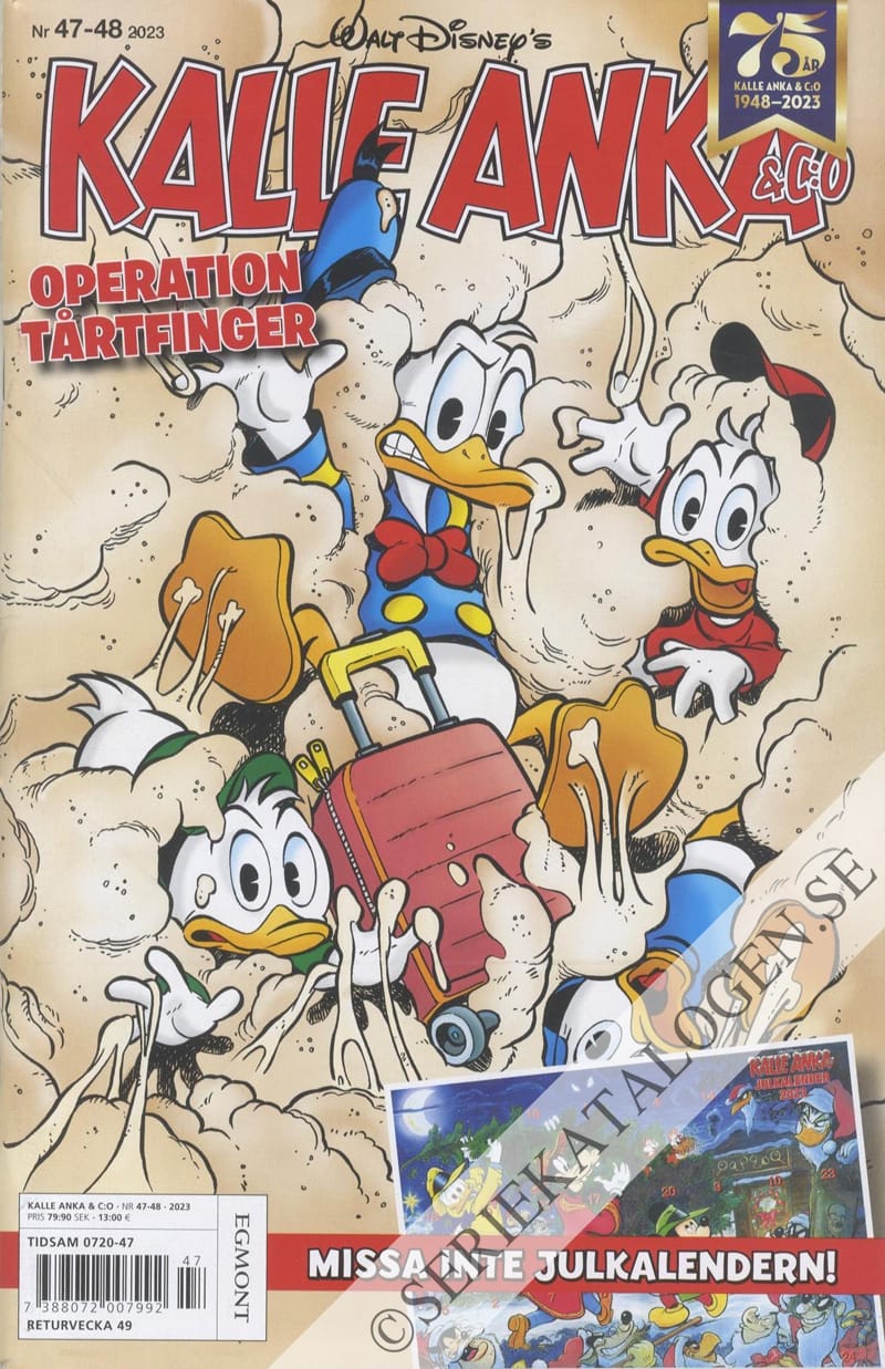 Framsida på Kalle Anka & C:o #47-48 (2023)