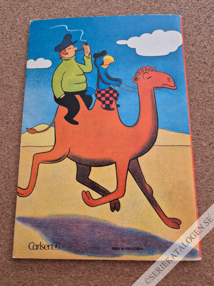 Baksida på Globi går till sjöss (1982)