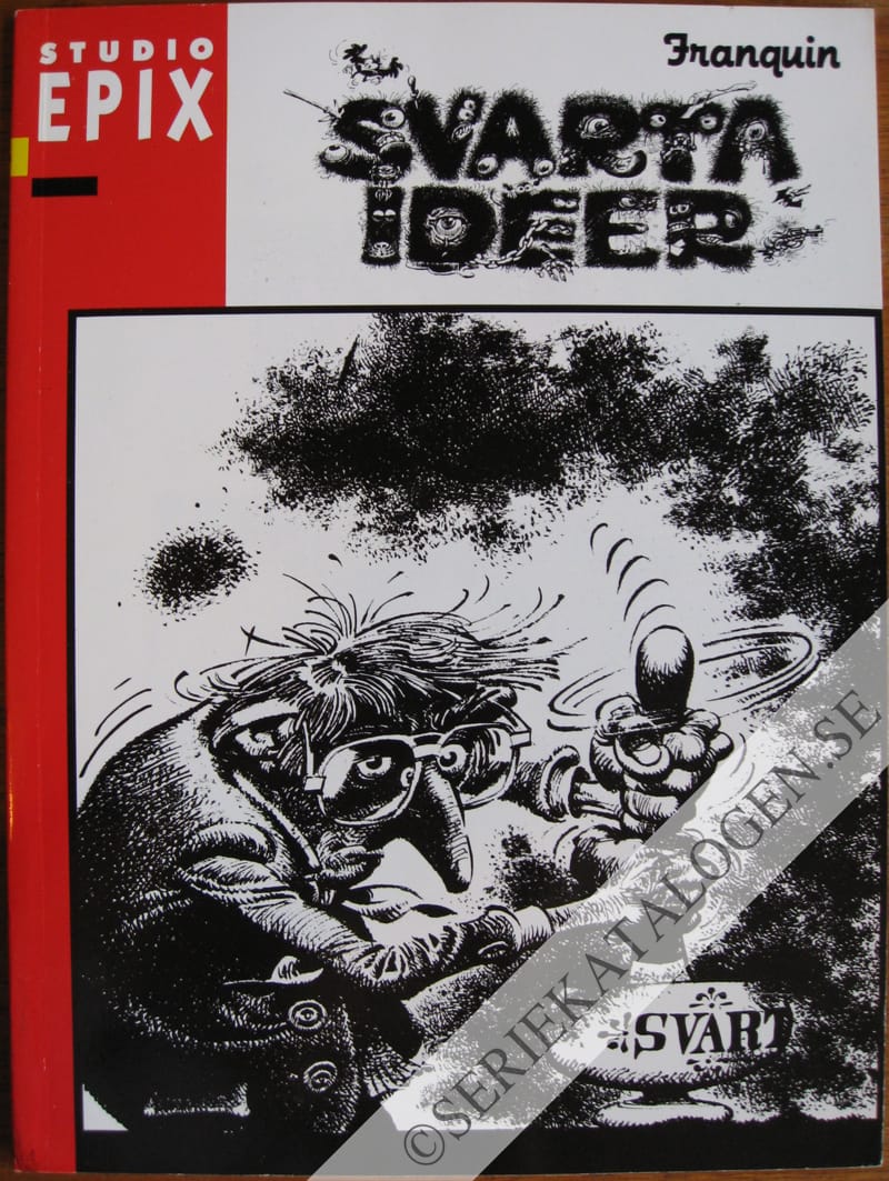 Framsida på Studio Epix Svarta idéer (1988)