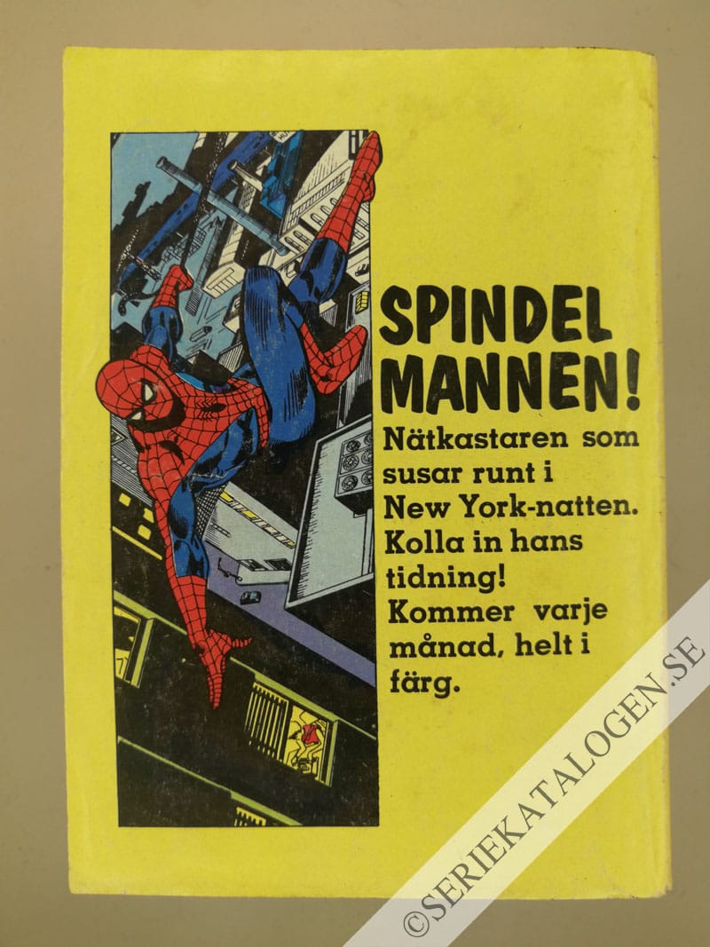 Baksida på Ökenuppdraget (1979)