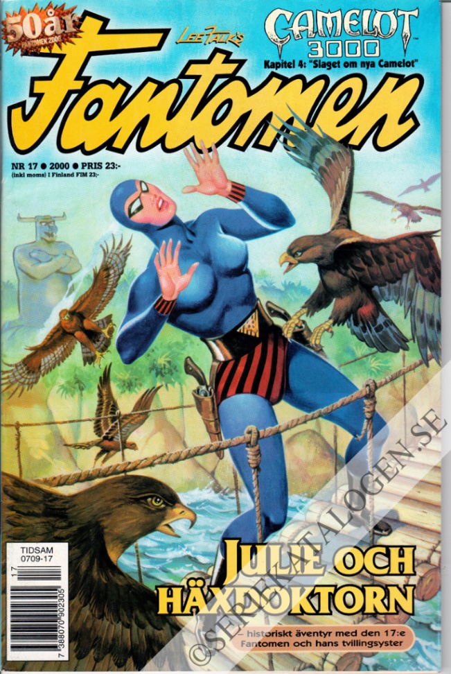 Framsida på Fantomen #17 (2000)