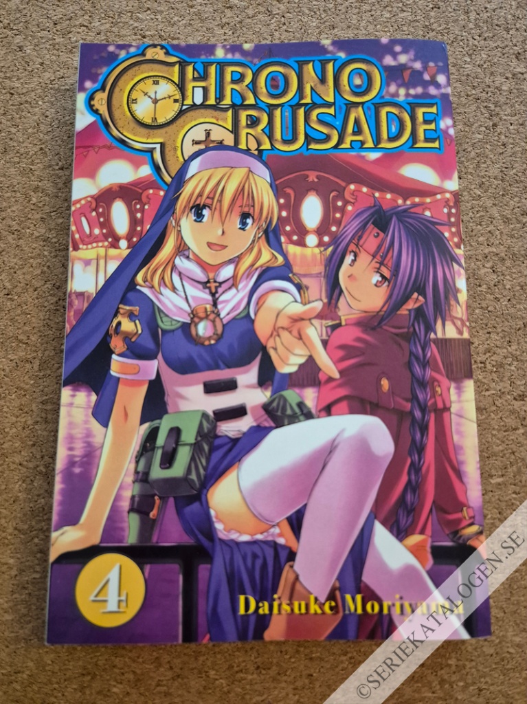 Framsida på Chrono crusade #4 (2007)