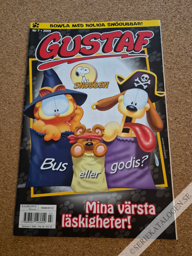 Framsida på Gustaf #7 (2009)