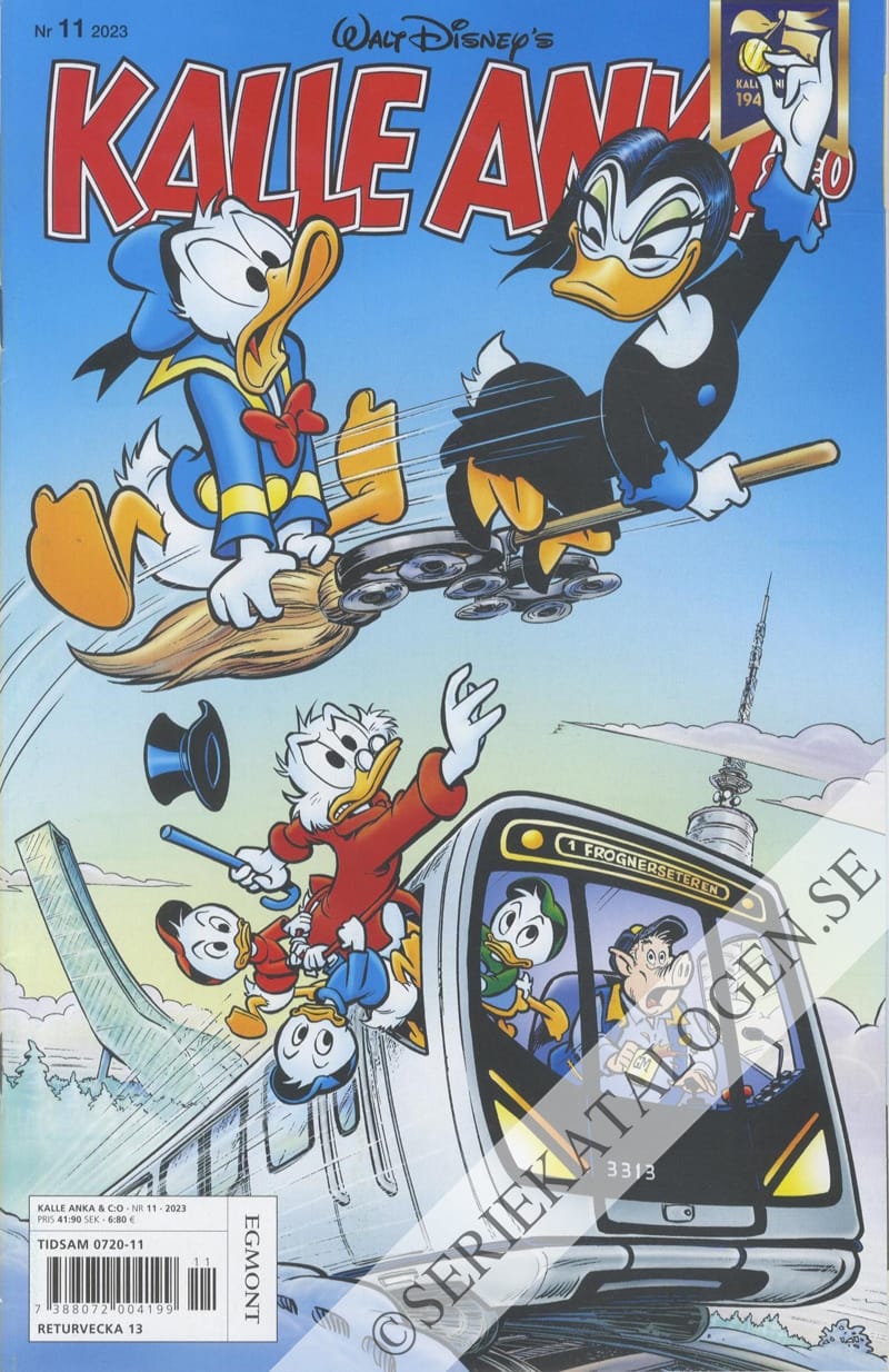 Framsida på Kalle Anka & C:o #11 (2023)
