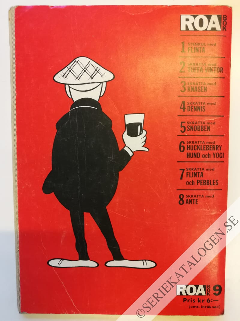 Baksida på Skål för Tuffa Viktor (1966)