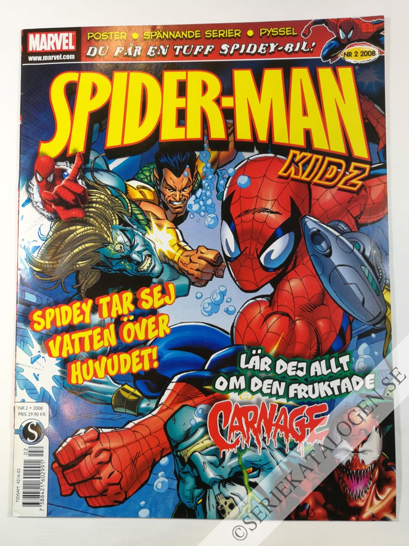 Framsida på Spider-Man Kidz #2 (2008)