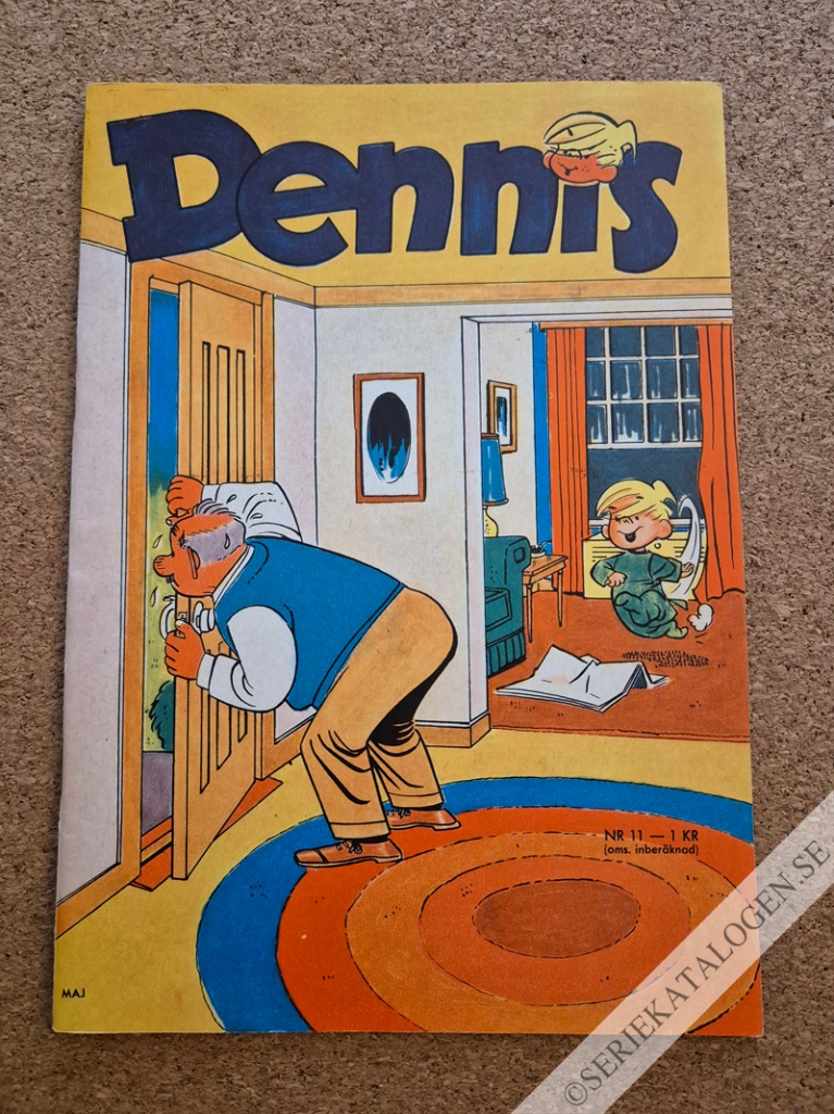 Framsida på Dennis #11 (1965)