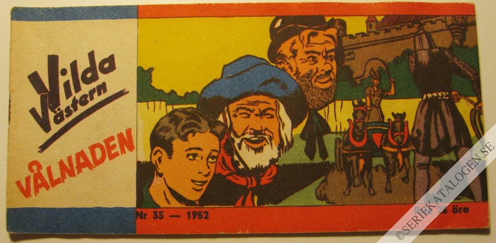 Framsida på Vilda Västern #35 (1952)