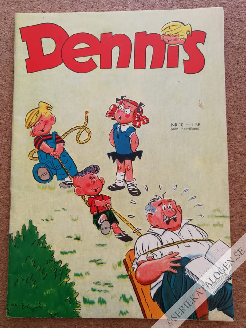 Framsida på Dennis #10 (1965)