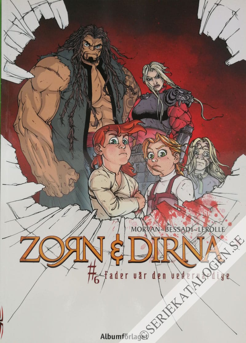 Framsida på Zorn & Dirna Fader vår den vedervärdige (2013)