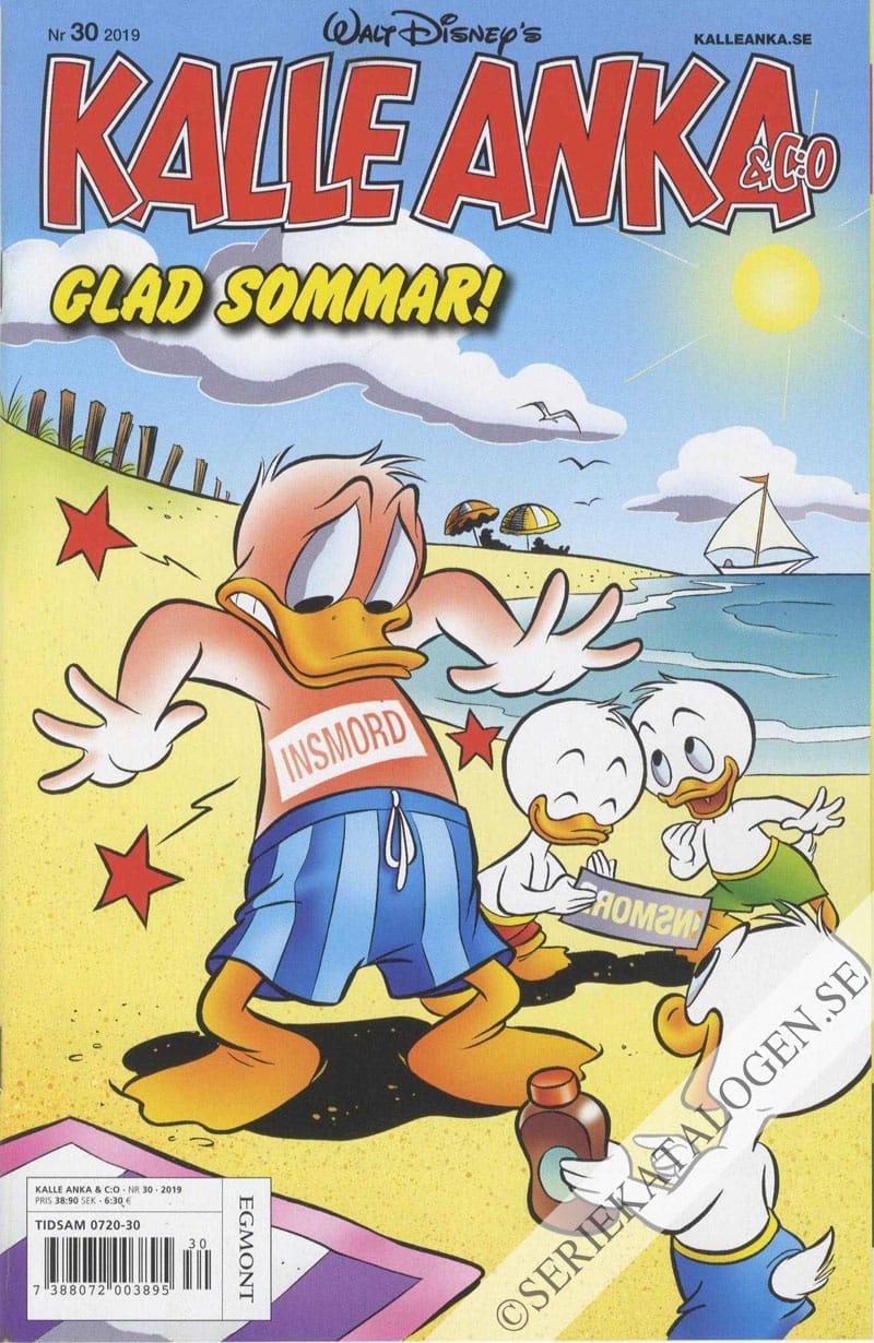 Framsida på Kalle Anka & C:o #30 (2019)