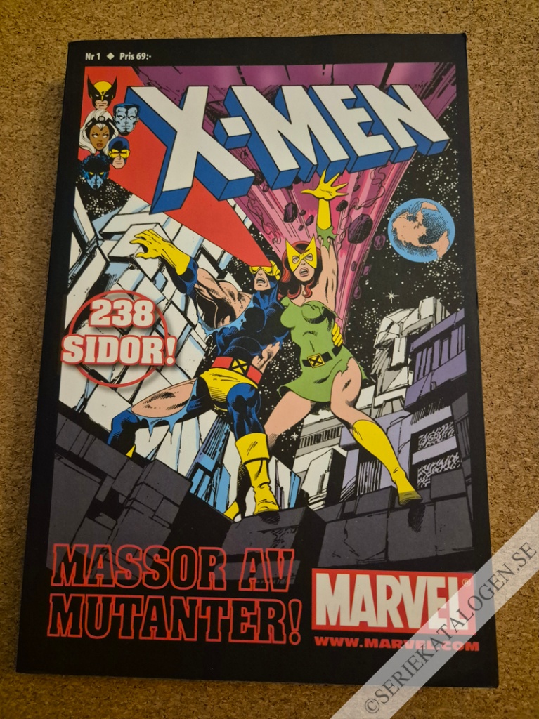 Framsida på X-Men Massor av mutanter! (2006)
