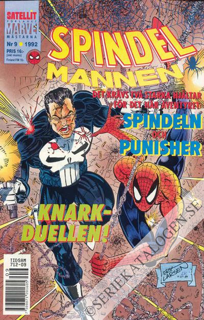 Framsida på Spindelmannen #9 (1992)