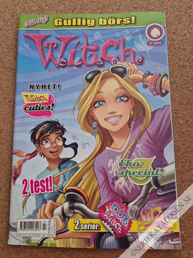 Framsida på W.i.t.c.h. #7 (2010)