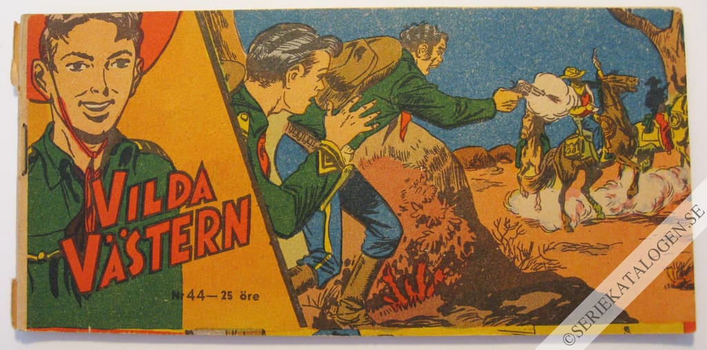 Framsida på Vilda Västern #44 (1957)
