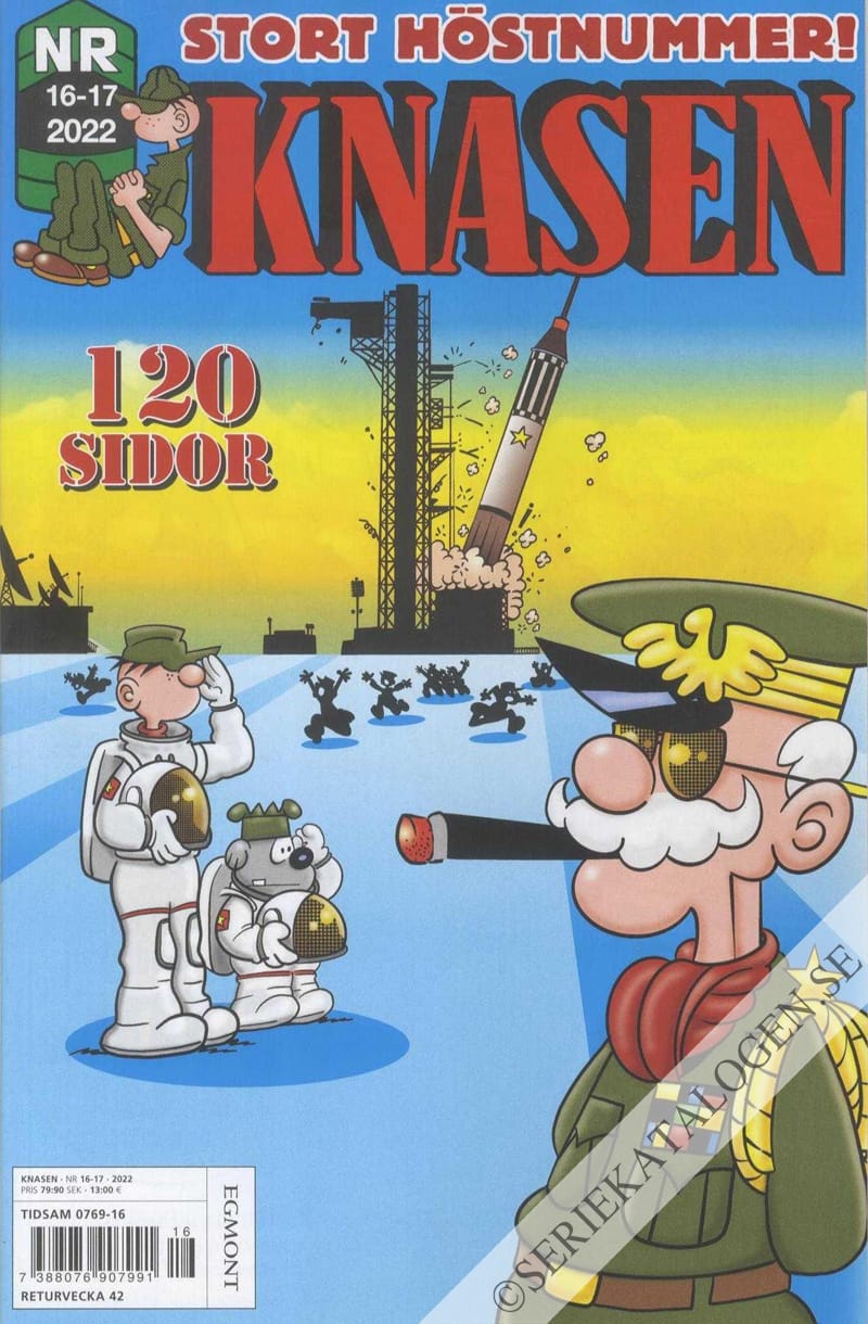 Framsida på Knasen #16-17 (2022)