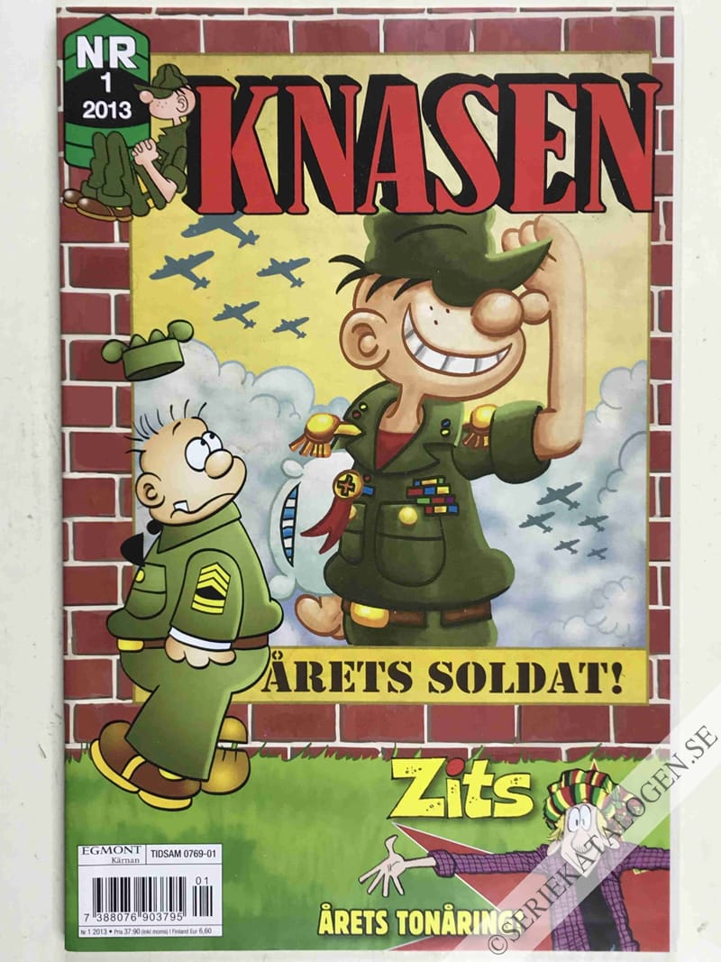 Framsida på Knasen #1 (2013)