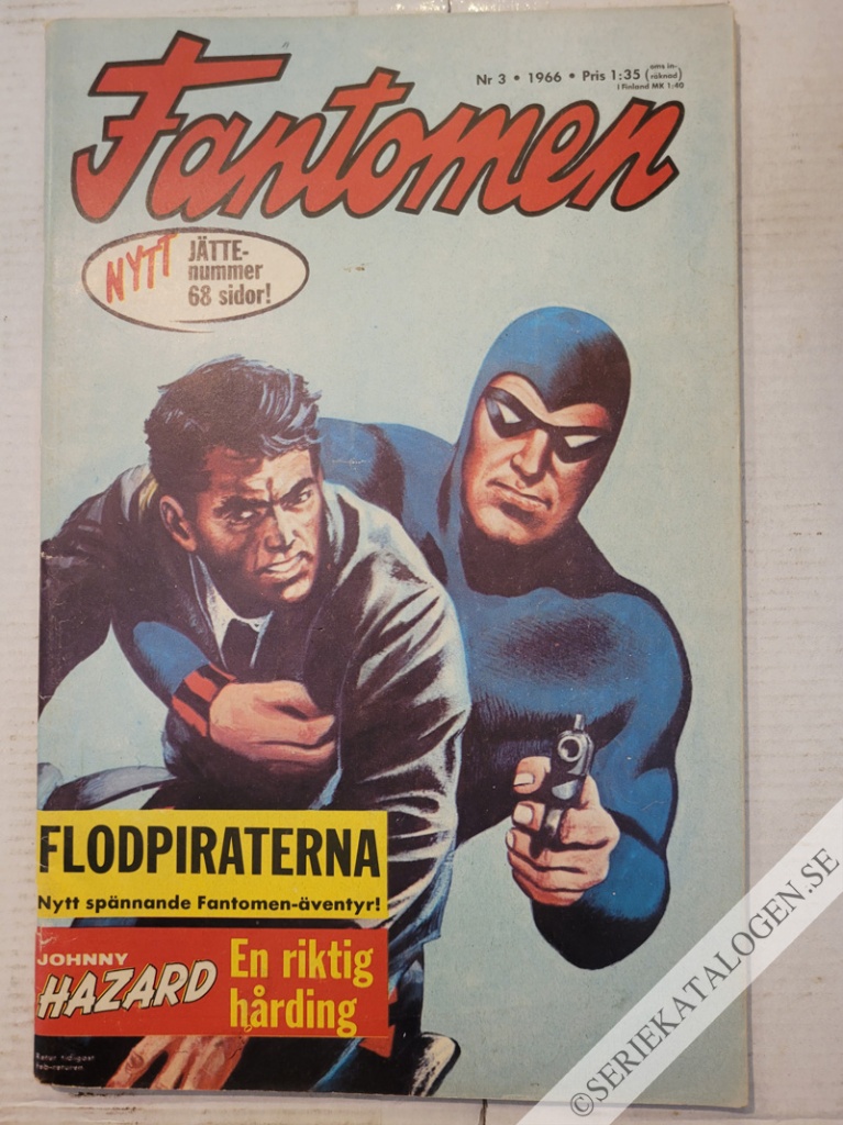 Framsida på Fantomen #3 (1966)