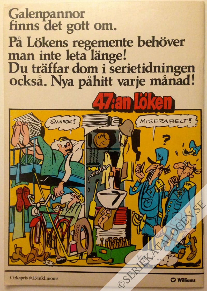 Baksida på "Stort presentalbum" (1975)