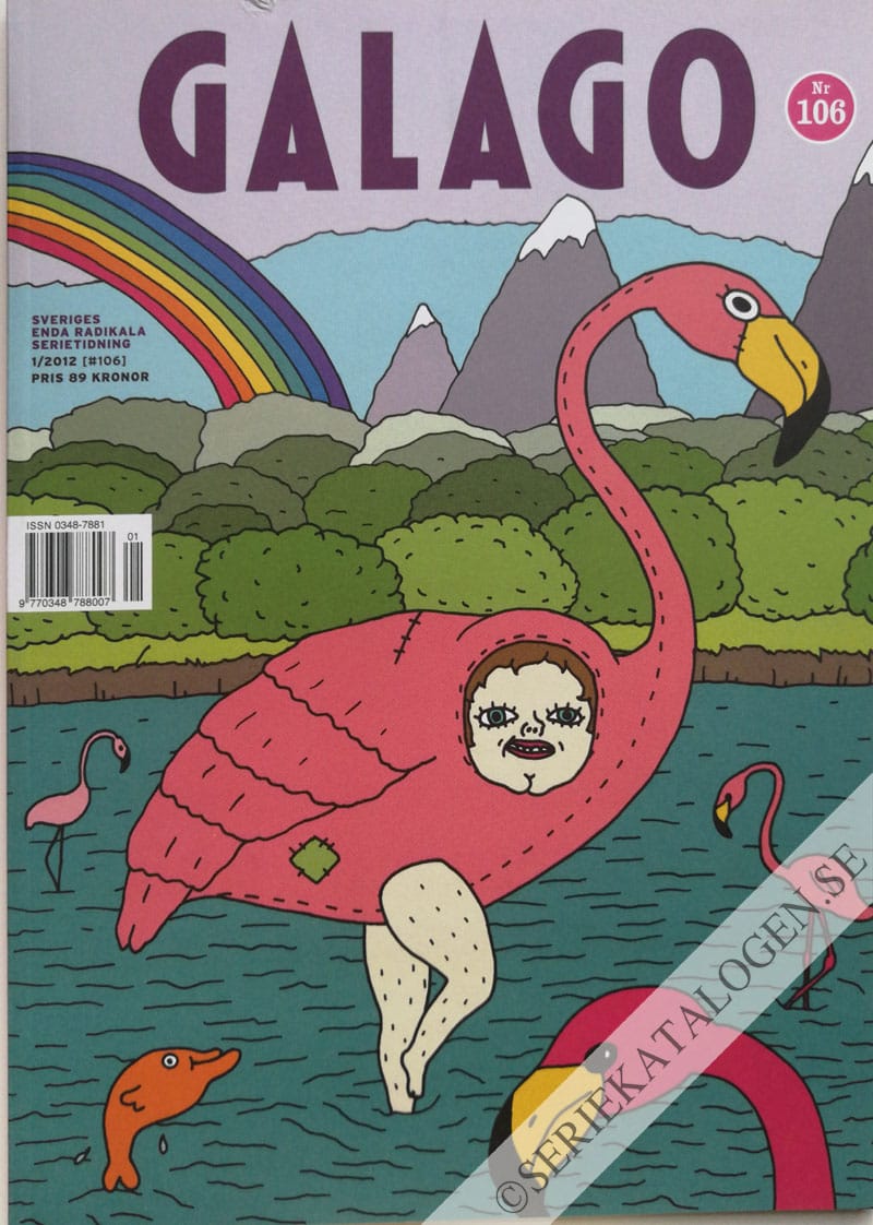 Framsida på Galago #1 (2012)
