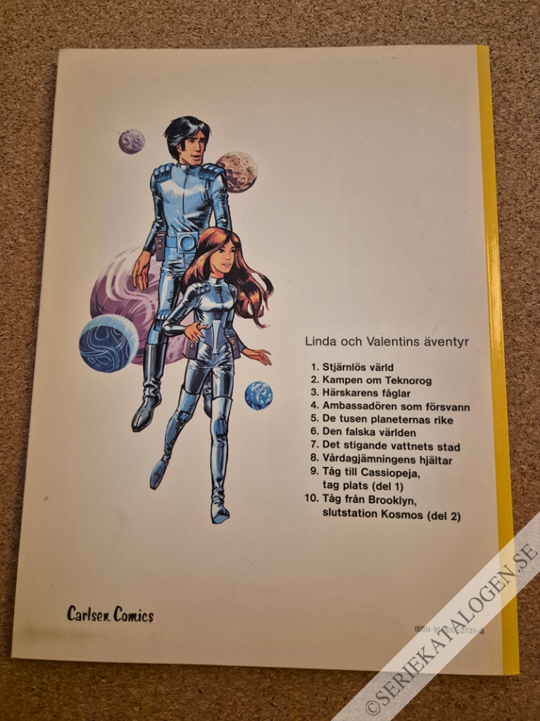 Baksida på Tåg till Brooklyn, slutstation Kosmos - elementarvarelserna del 2 (1981)