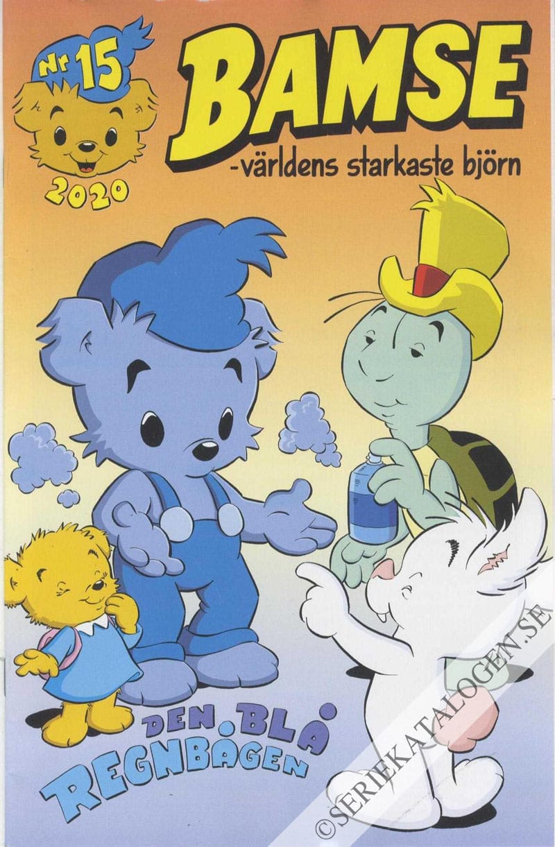 Framsida på Bamse #15 (2020)