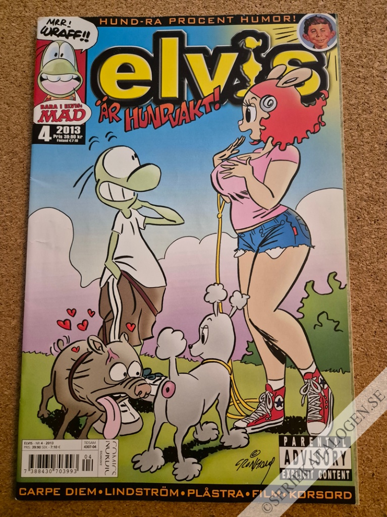 Framsida på Elvis #4 (2013)
