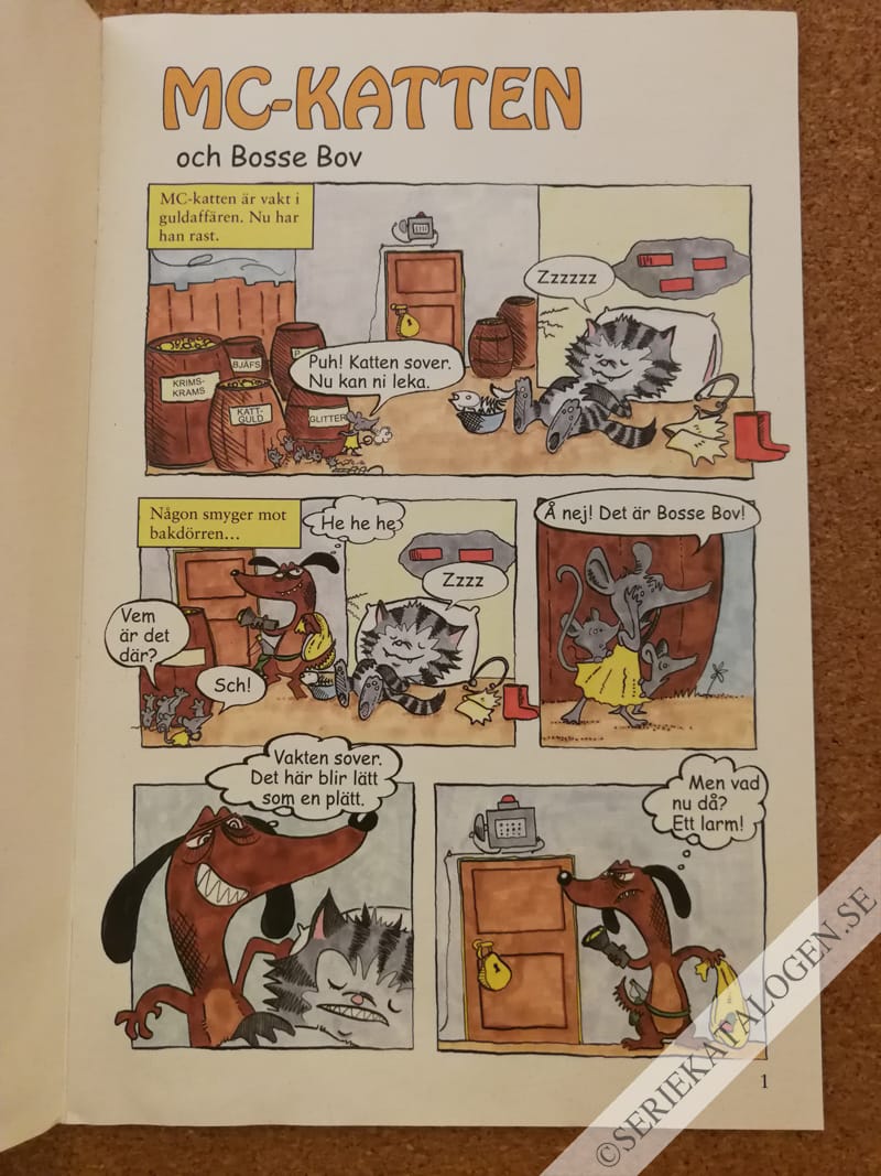 Exempel på Mc-Katten och Bosse Bov (2005)