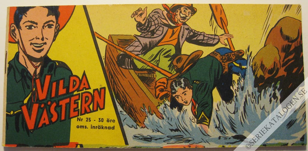 Framsida på Vilda Västern #25 (1960)