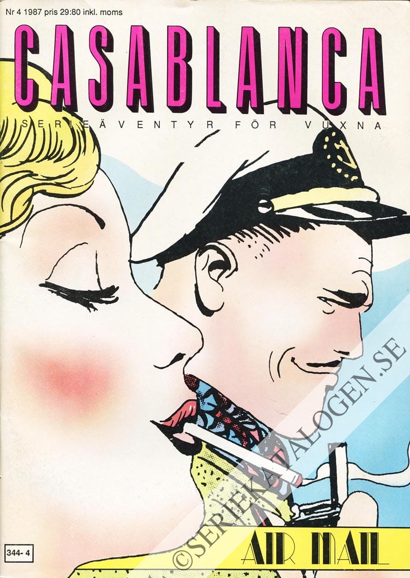 Framsida på Casablanca #4 (1987)
