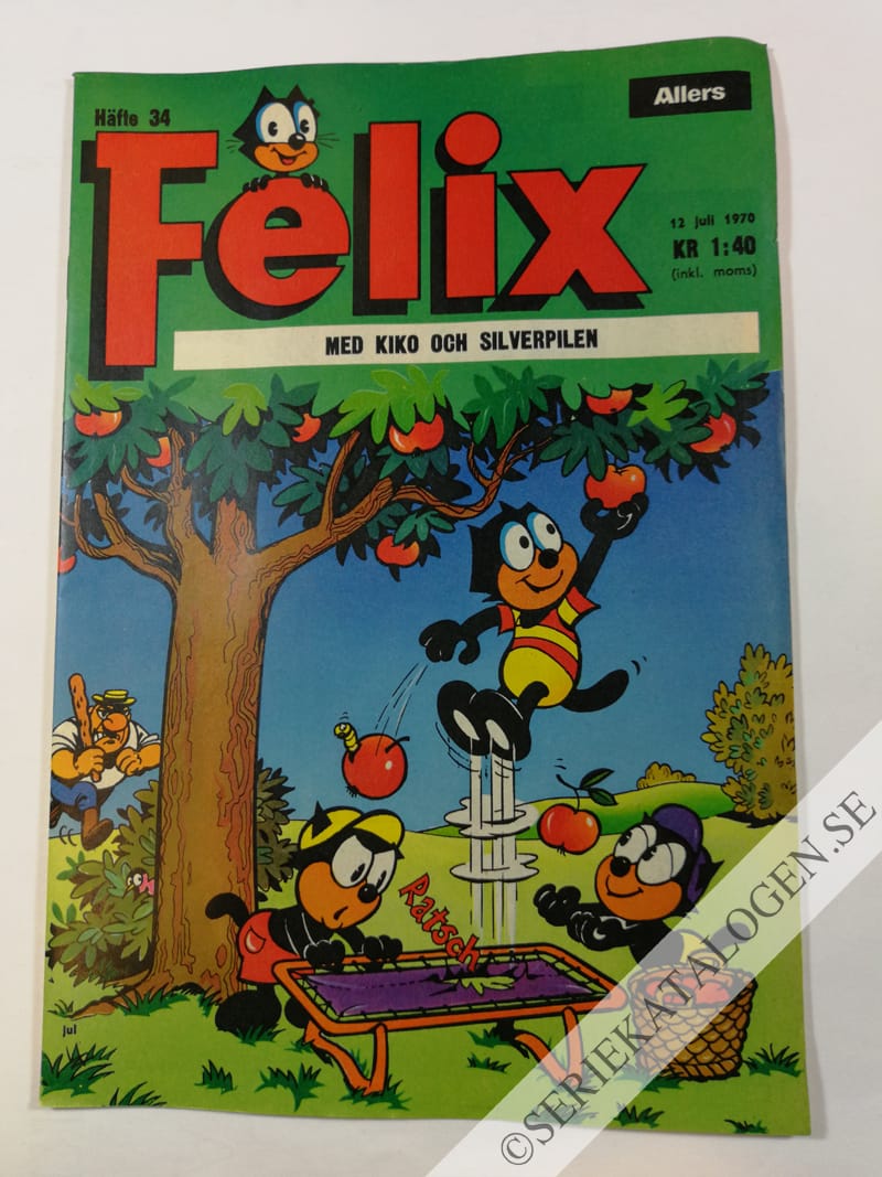 Framsida på Felix #34 (1970)