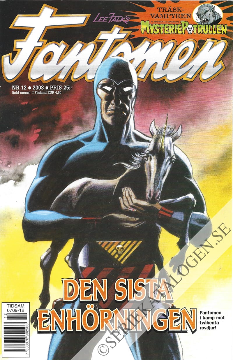 Framsida på Fantomen #12 (2003)