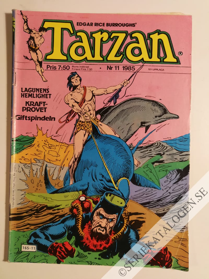 Framsida på Tarzan #11 (1985)