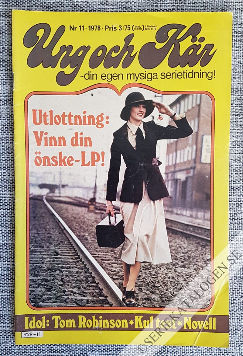 Framsida på Ung och kär #11 (1978)