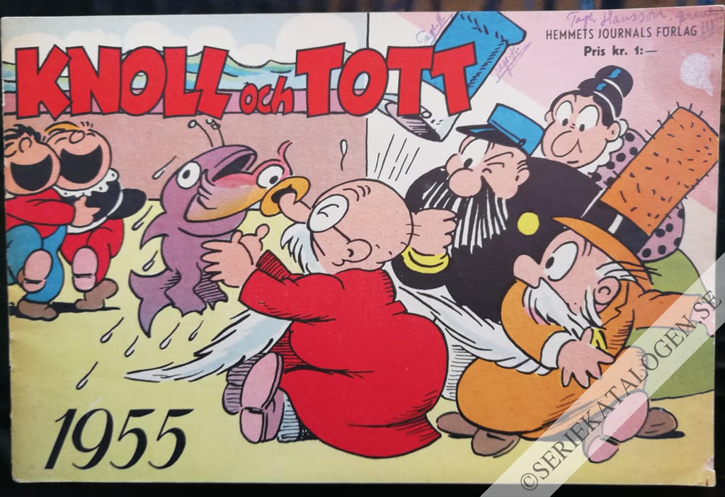 Framsida på Knoll och Tott # (1955)