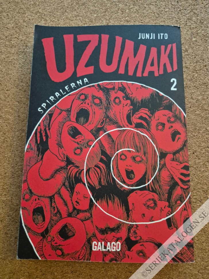 Framsida på Uzumaki Spiralerna (2010)