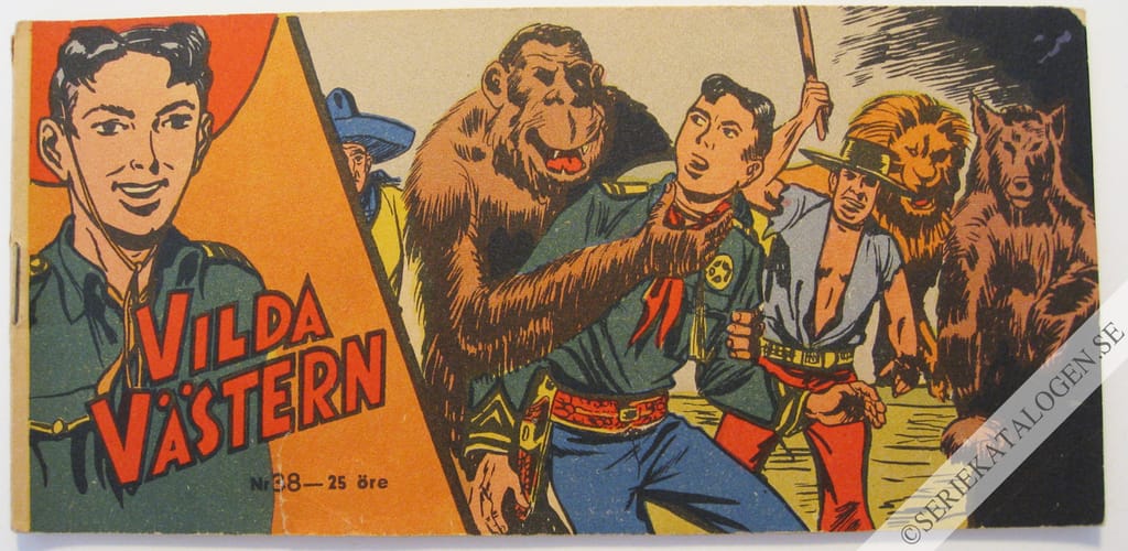 Framsida på Vilda Västern #38 (1957)