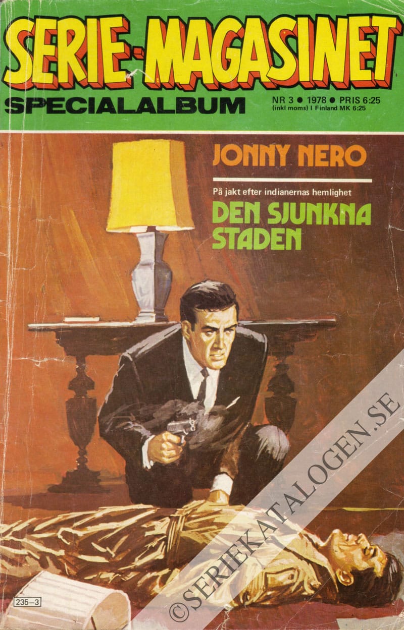 Framsida på Seriemagasinet specialalbum #3 (1978)