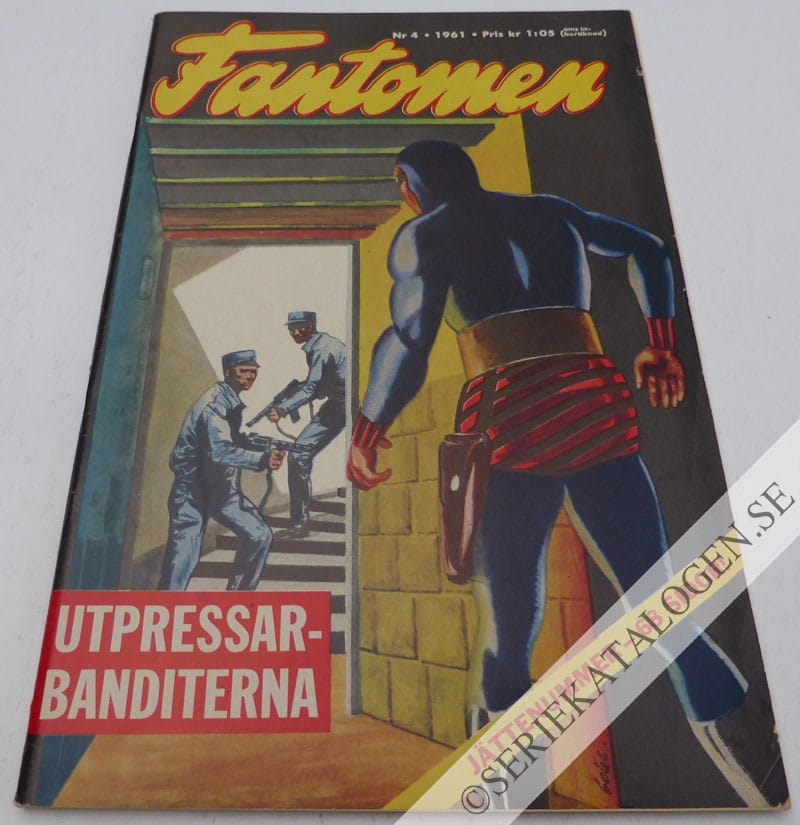 Framsida på Fantomen #4 (1961)