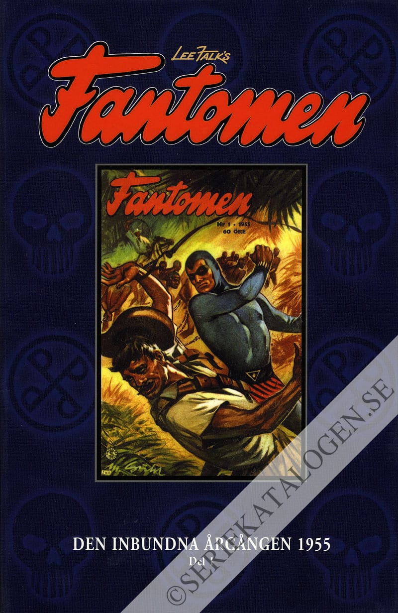 Framsida på Fantomen - den inbundna årgången 1955 del1 (2007)
