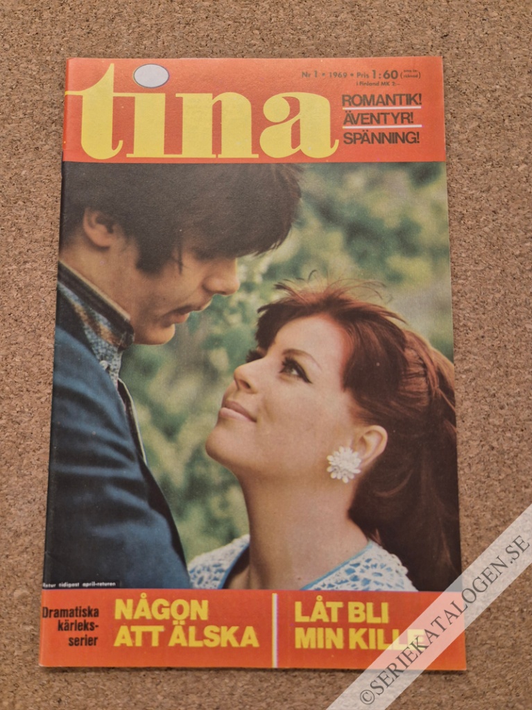 Framsida på Tina #1 (1969)